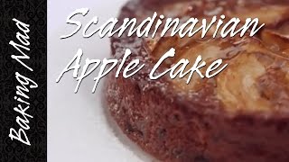 Baking Mad Monday Scandinavian Apple Cake [upl. by Trebliw]