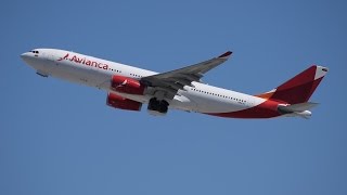 Avianca Airbus A330200 N941AV Departing LAX [upl. by Broadbent]