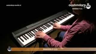 Yamaha P115 Digitale Piano  Sounddemo [upl. by Janiuszck]