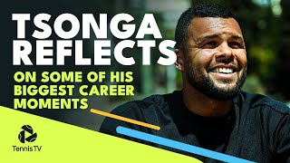 JoWilfried Tsonga Reflects On Some Of The Biggest Moments In His Illustrious Career [upl. by Moorefield469]