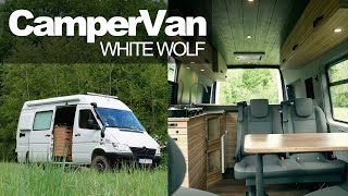 Campervan quotWHITE WOLFquot 4x4 Mercedes Sprinter [upl. by Ennoid676]