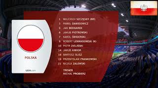 Walia v Polska 00 45  26032024  Skład Reprezentacji Polski [upl. by Ilera]