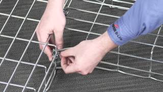 How to Bend FLEXTRAY Wire Basket Cable Tray [upl. by Einegue]