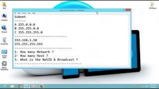 07 Win Server 2012 Installing amp Config ARABIC شرح عربي IPv4 Subnet Mask [upl. by Kohler573]