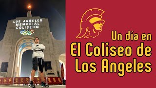 ¡Futbol Colegial en el legendario Coliseo de Los Angeles [upl. by Kanter]