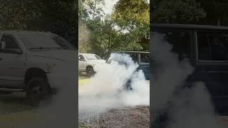 Supercharged XJ 40 Burnout burnout [upl. by Dalury]