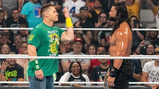 Roman Reigns vs John Cena – Road to SummerSlam WWE [upl. by Alohcin]