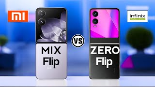 Xiaomi Mix Flip Vs Infinix Zero Flip Trakontech [upl. by Esetal]