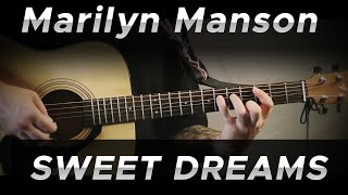 Marilyn Manson  Sweet Dreams  GUITAR [upl. by Scotney950]