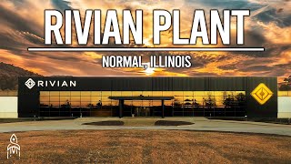 Rivian’s Amazing Manufacturing Plant in Normal Illinois RIVN [upl. by Onitram]