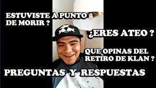 PREGUNTAS Y RESPUESTA ACZINO  ¿ERES ATEO ¿CREES EN DIOS [upl. by Asi]