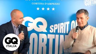 Vincenzo Novari racconta le Olimpiadi MilanoCortina 2026  Cortina 2021  GQ Italia [upl. by Maxama]