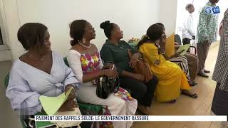 Paiement des rappels solde le Gouvernement rassure [upl. by Nawaj553]