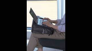 Amazing  Laptop baglap desk 2 in 1Let it be your cozy mobile officelaptoplifestylebusinesstrip [upl. by Gnilrac243]