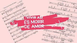 Vivir Así Es Morir De Amor  Score Brass [upl. by Elyrad]