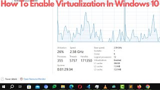 How To Enable Virtualization In Windows 10 In Bios On HP Laptop [upl. by Aihsekin839]