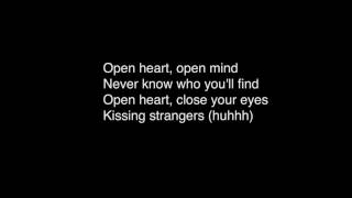 DNCE  Kissing Strangers ft Nicki Minaj Lyrics [upl. by Stuckey]