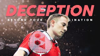 Badminton Deception  Most Unpredictable Shots in this Sports [upl. by Collins455]