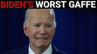 Joe Biden’s ‘new low’ after worst ever gaffe [upl. by Ecienahs]