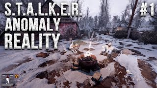 Stalker Anomaly REALITY 19 Прохождение 1  Снежок [upl. by Eeclehc200]