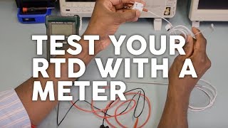 How to test your RTD with a Meter [upl. by Eillib421]