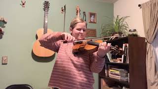 Black Velvet Waltz  Lydia Conway fiddle [upl. by Alrak678]