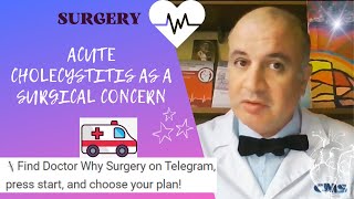 Acute Cholecystitis as a Surgical Concern How to Answer Exam Questions [upl. by Anined]