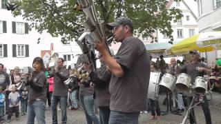 Stadtfest Bad Waldsee 2015  Auftritt der Schalmeiengruppe Mondheuler aus Dornbirn [upl. by Anna]