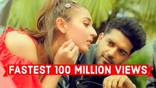 Fastest Indian Songs to Reach 100 Million Views on Youtube [upl. by Neelon]