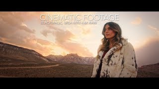 Cinematic Color Grading and Filming Test  Blackmagic Ursa Mini 46K [upl. by Ilegna]