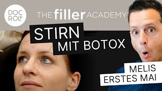 STIRNFALTEN MIT BOTOX BEHANDELN – so gehts – TFA by docrolf [upl. by Fawna167]