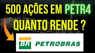 PETR4 PETROBRAS 17 RENDA COM DIVIDENDOS MENSAIS petr4 dividendos investidor bolsadevalores [upl. by Haodnanehs]