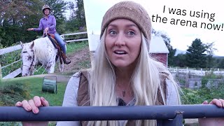 Rich horse girl moves to the country 🤣  funny horse videos [upl. by Jodi]