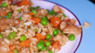 Brown Chicken Risotto [upl. by Wilda5]