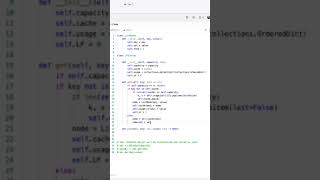 Leetcode 460 LFU Cache leetcodechallenge python leetcode coding leetcodeing programming [upl. by Haelat690]