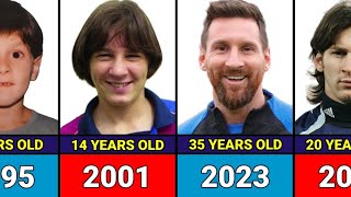 Lionel Messi  Transformation From 1 to 35 Years Old [upl. by Ingaberg]