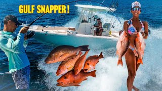 Florida Panhandle Red Snapper Fishing [upl. by Rajewski]