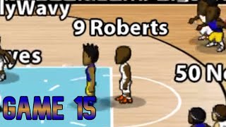 The Roberts Game  BIG WIN Basketball 15 R3 GM 2 SEASON 3 [upl. by Nalyorf551]