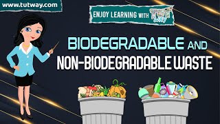 Biodegradable and NonBiodegradable Waste  Waste Management  How to Recycle Waste [upl. by Esserac]