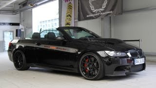 700Hp BMW MH3 V8R BiTurbo Ride  250kmh Acceleration Manhart Racing [upl. by Frulla]