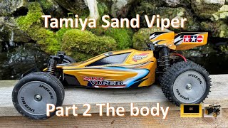 Completing and running the DT02 Sand Viper RC Tamiya Kit [upl. by Laertnom262]