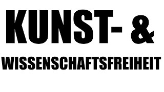 Kunstfreiheit amp Wissenschaftsfreiheit Art 5 III GG  Grundrechte 315 [upl. by Reynold]