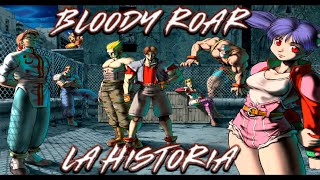 TODA La Historia de BLOODY ROAR 1 2 3 y 4 [upl. by Arretnahs933]