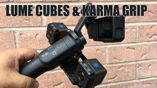 Mounting Lume Cubes on the GoPro Karma Grip [upl. by Lehsar]