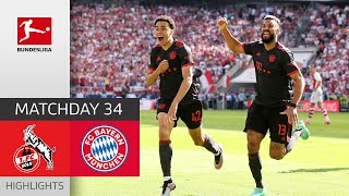 Title Win On The Last Matchday  1 FC Köln  FC Bayern München  Highlights  MD 34 – Buli 2223 [upl. by Jeffrey702]