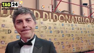 David di Donatello 2024 Riondino “Mio film fotografa la società La Russa Stasera non polemiche” [upl. by Pubilis576]