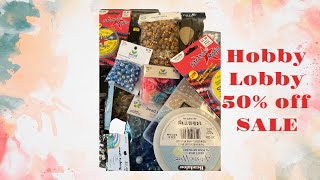 Hobby lobby 50 off SALE [upl. by Bilac]