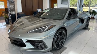 2024 Corvette Stingray Coupe 2LT Hypersonic Gray Metallic [upl. by Tevis]