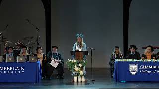 2024 Chamberlain College of Nursing Commencement Speech by Lisbeth Votruba [upl. by Osher]