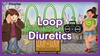 Loop Diuretics Mnemonic for NCLEX  Mechanism of Action How They Work Nursing Pharmacology [upl. by Maier]